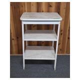 3 tier metal storage shelf. 24" l x 20" w x 36" h