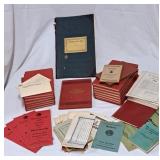 Collection of Odd Fellows Books & Paraphernalia-
