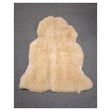 Small Fur Rug 41" l x 29" w