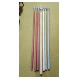 Seven 70" Decorative Spears