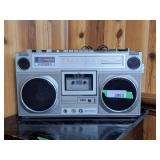 Hitachi Stereo Cassette recorder. 17" long