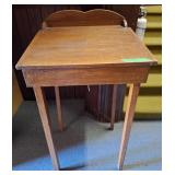 Standing lift top secretary desk.24" l x 20