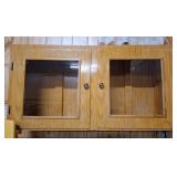 Double door cupboard. Great for storage. 48" l x