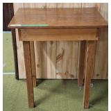 Vintage wooden desk / plant stand