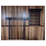 Brunswick Balke Collender Co Pool Ball holder Cue