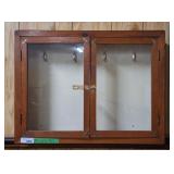 Shadow box shelf. Great for hanging keys or