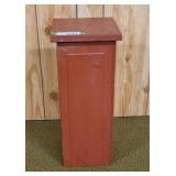 Petite plant stand. 8" l x 8" l x 19" h