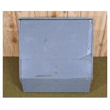 Homemade wooden easel. 20" l x 19 1/2" h