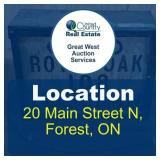 Location: 20 Main Street North, Forest, ON