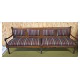 Unique Solid Wood pillow top benches.