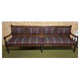 Unique Solid Wood pillow top benches. Great for