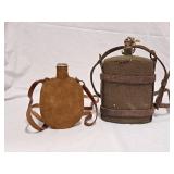 Pair of Vintage Water Canteens