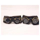 19th Century Masonic Hoodwink Initiation Goggles