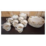 56 pieces Maddock Made in England  Royal Ivory