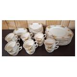 56 pieces Maddock Made in England  Royal Ivory