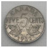 1932 Canada Nickel