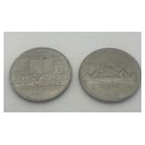 1975 and 1982 Canada One Dollar Coins