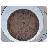 Canada 50 Cent Piece. Date is Unreadable.