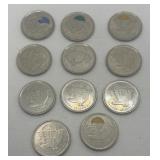 Eleven 2011 Canada Quarters. Legendary Nature