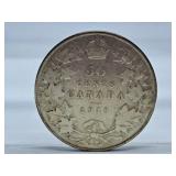 1918 Canada 50 Cent Piece