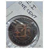 1871 Prince Edward Island Penny