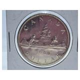Mint State 1960 Canada One Dollar Coin