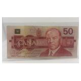 1988 Canada Fifty Dollar Bill