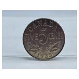 1935 Canada Nickel