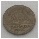 1942 Canada Tombac Nickel