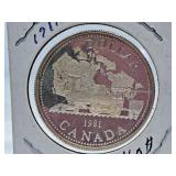 Proof 1981 Canada One Dollar Coin