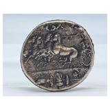 Unverified Ancient Decadrachm Coin From Syracuse,