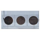 1980, 1981 and 1982 Canada One Dollar Coins