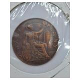 1905 British Halfpenny