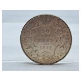 1912 Canada 50 Cent Piece