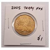 2005 Terry Fox Loonie