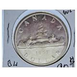 Brilliant Uncirculated 1957 Canada One Dollar