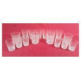 Beautiful Crystal Glassware - One Glass has a