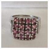 Gemstone Sterling Silver 925 Size 8 Ring