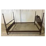 Queen size bed frame 64.5in Wide 85in Long 57ï¿½H