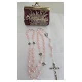 Rose Beads Terra de Fatima Rosary