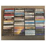 Assorted Cassette Tapes - Country, Rock,