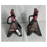 Pair of Motomaster 2 Ton Axle Stands