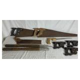 Pair Of Panel Saws, Mitre Saw, Keyhole Saw, 3
