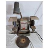 Sears craftsman 3/4 h.p bench grinder  - tested