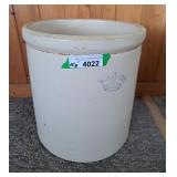 4 gal Stoneware Crown crock