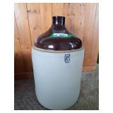 5 gal Stoneware jug