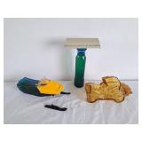 Avon glass cologne bottles