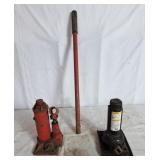 Pair of bottle jacks