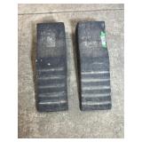 Pair Of Rubber Wheel Chocks