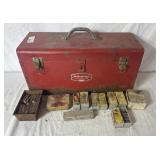 Proto Tools Tool Box With Lathe Cutting Bits